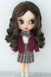 Pretty Curly BJD Synthetic Mohair Doll Wigs JD343