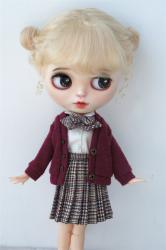 Lovely Two pony BJD Mohair Doll Wigs JD406