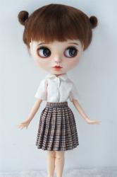 Lovely Two pony Mohair BJD Doll Wigs JD415