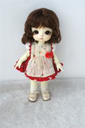 Newest Short Curly  BJD Mohair Doll Wig JD693