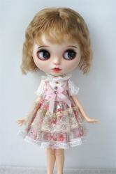 Newest Short Curly  BJD Mohair Doll Wig JD693