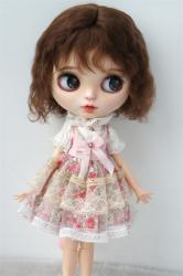 Newest Short Curly  BJD Mohair Doll Wig JD693