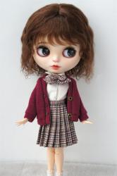 Newest Short Curly  BJD Mohair Doll Wig JD693