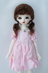 Lovely Double Braid BJD Doll Wigs Mohair JD687