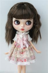 Newest Short curly BJD Synthetic Mohair Doll Wig  JD633