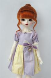 Lovely Air Bang BJD High Ponytail Mohair Doll Wigs JD616