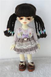 Lovely BJD Braids Synthetic Mohair Doll Wigs JD599