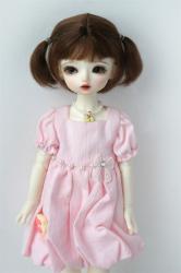 Cute Upstyle Braids BJD Mohair Doll Wig JD747