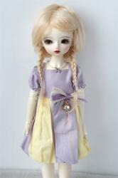 Lovely Two Braids BJD Mohair Doll Wigs JD061