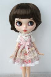 Full Bangs Short Wave BJD Synthetic Mohair Doll Wigs JD190