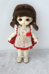 Lovely Two Braids BJD Mohair Doll Wigs JD249