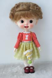 Lovely Short Curly BJD Mohair Doll Wigs JD250