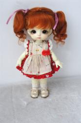 Lovely Two Pony Braids BJD Mohair Doll Wig JD428