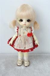 Lovely Two Pony BJD Mohair Doll Wigs JD446