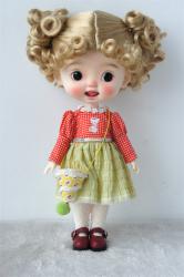 Cute Short Curly Synthetic Mohair BJD Doll Wigs JD491