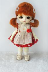 Lovely Short Braids BJD Mohair Doll Wig JD711