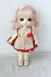 Lovely Short Braids BJD Mohair Doll Wig JD711