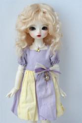 Newly Short Curly BJD Mohair Doll Wigs JD738