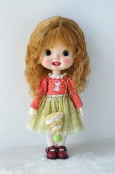 New Material Long Curly Mohair BJD Wig JD693