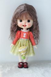 New Material Long Curly Mohair BJD Wig JD693