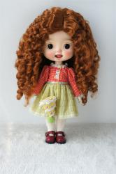 Long Curly BJD Synthetic Mohair Doll Wig JD073