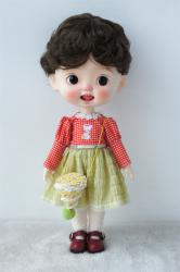 Fashion Short Curly BJD Synthetic Mohair Doll Wigs JD219