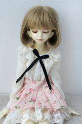 1/4 BoBo BJD Heat Resistant Fiber Doll Wig For Size 7-8 inch MSD Doll JD751