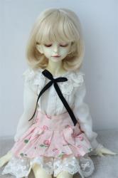 1/4 BoBo BJD Heat Resistant Fiber Doll Wig For Size 7-8 inch MSD Doll JD751