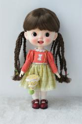 Lovely BJD Braids Synthetic Mohair Doll Wigs JD599