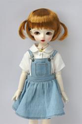 Cute Short BJD Synthetic Mohair Doll Wigs JD728