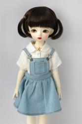 Cute Short BJD Synthetic Mohair Doll Wigs JD728