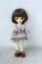 Full Bangs Short Wave BJD Synthetic Mohair Doll Wigs JD190