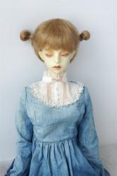 Lovely Two pony Mohair BJD Doll Wigs JD415