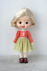 Lovely Short Curly BJD Synthetic Mohair Doll Wigs JD338