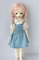 Fashion BJD Two Braids Mohair Wigs D2033B