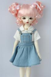 Charming Curl BJD Synthetic Mohair Doll Wig JD011