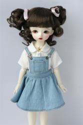 Charming Curl BJD Synthetic Mohair Doll Wig JD011