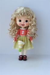 Long Curly BJD Synthetic Mohair Wig JD031