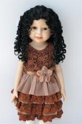 Long Curly BJD Synthetic Mohair Doll Wig JD073