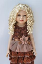 Long Curly BJD Synthetic Mohair Doll Wig JD073