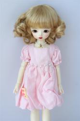 Fashion Short Curly BJD Doll Wigs Synthetic Mohair JD164