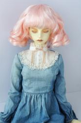 Fashion Short Curly BJD Doll Wigs Synthetic Mohair JD164