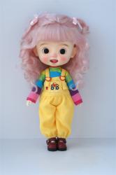 Lovely Curly BJD Mohair Doll Wigs JD187