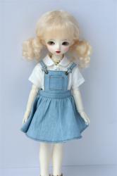 Lovely Two Pony BJD Mohair Doll Wig JD294