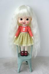 Lovely Curly BJD Synthetic Mohair Doll Wigs JD402