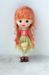 New Material Combed Mohair Wigs Blythe Doll Hair D2033B