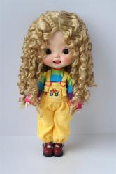 Long Curly BJD Synthetic Mohair Doll Wig JD073