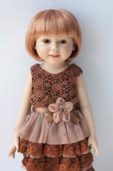 Lovely Short Cut BJD Doll Wigs Synthetic Mohair JD256