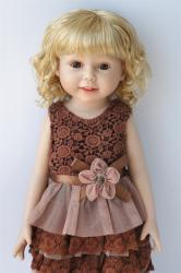 Curly BJD Synthetic Mohair Doll Wigs JD260