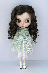 Long Curly Synthetic Mohair BJD Doll Wigs JD340